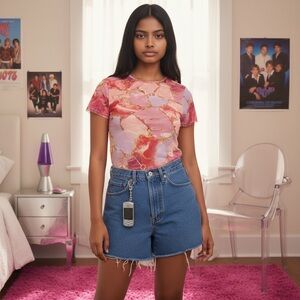 Bundle Xs SHEIN Bodysuit And wrangler Shorts new no tags and one with tag